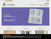 Tablet Screenshot of italphil.org